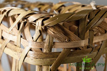 Бамбуковый плетеный короб корзина