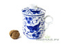 Набор посуды # 886  фарфор чайник гайвань чахай сито кружка заварочная бутылка для заваривания чайница пруд чайный 6 чашек  6 сян бэй