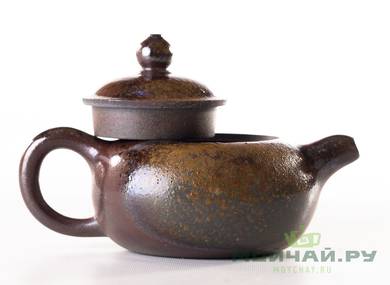 Чайник # 26141 исинская глина дровяной обжиг 130 мл