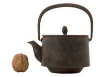Чайник антикварный Тецубин Япония конец 19 века # 42461 металл 200 мл
